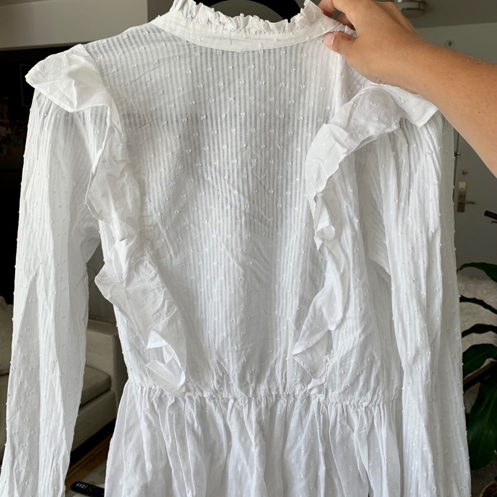 ASOS peplum long sleeved top